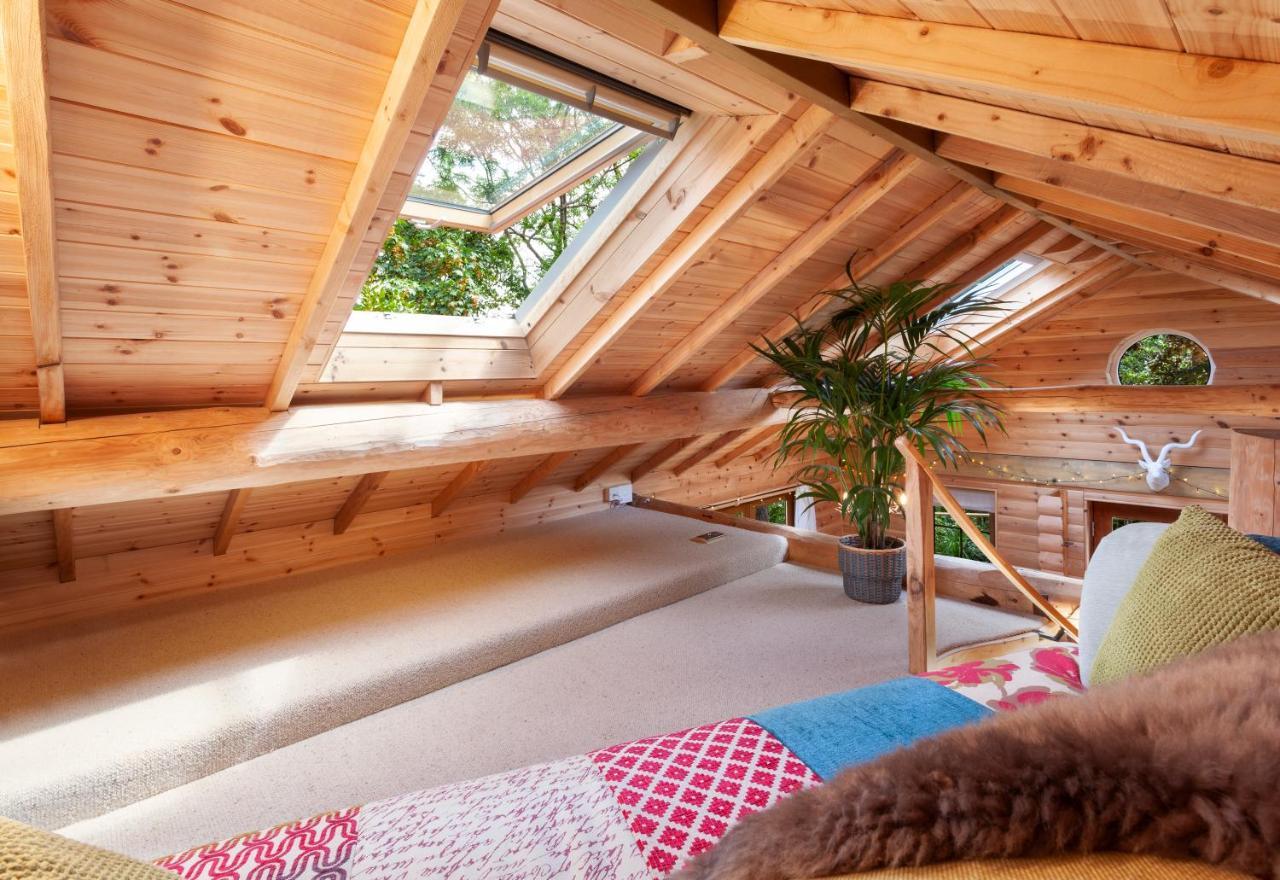 מיינהד Porthole Log Cabin מראה חיצוני תמונה